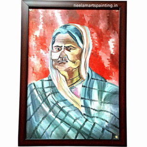 Old Women Portrait Painting