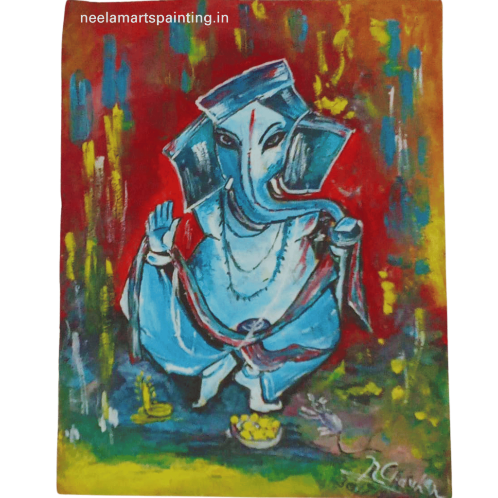 Lord Ganesha Painting