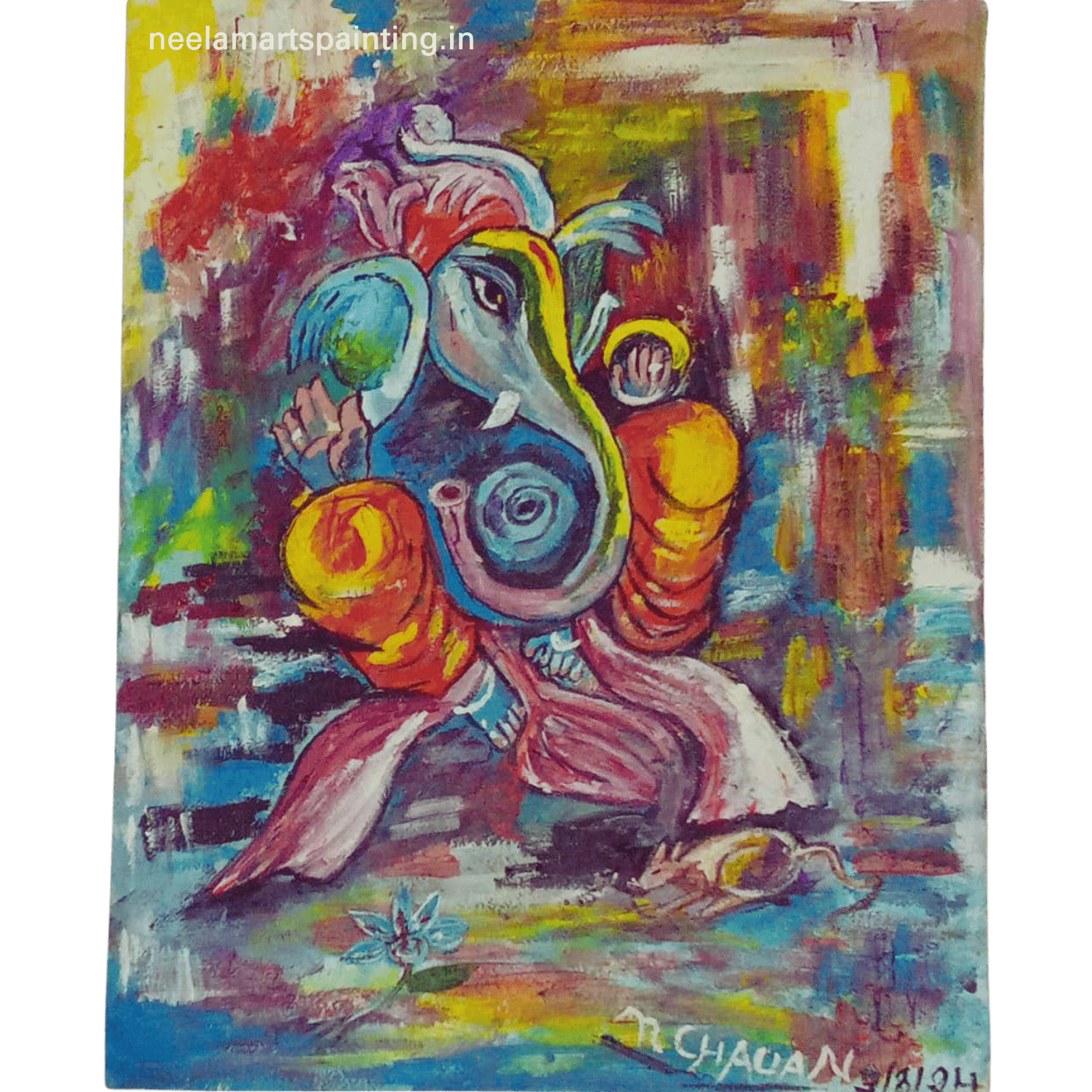 Lord Ganapati Painting