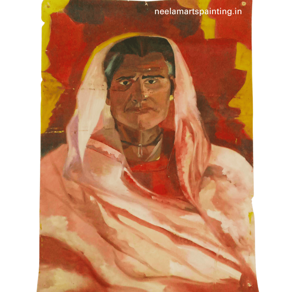 The Women Portrait Painting