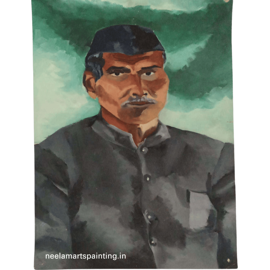 The Man Portrait Painting