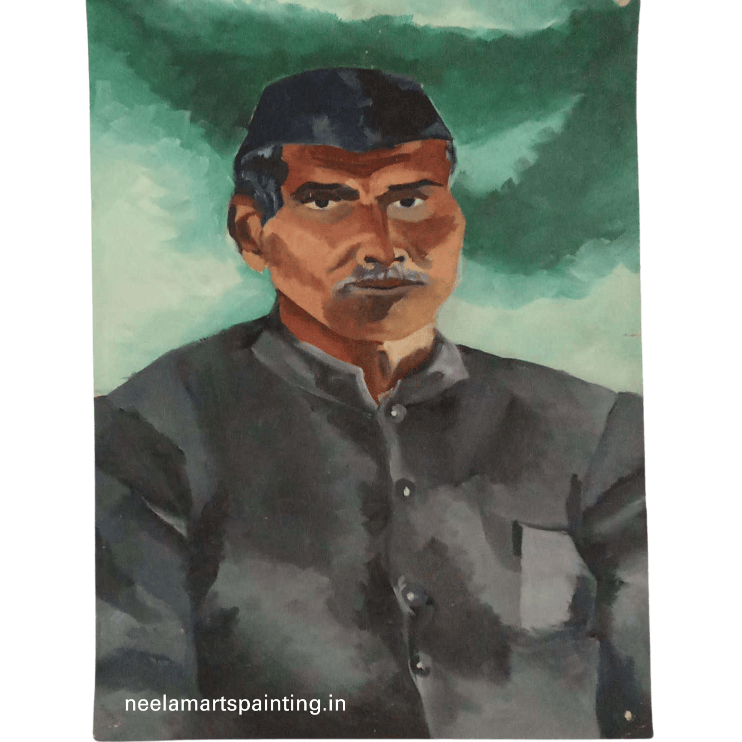 The Man Portrait Painting