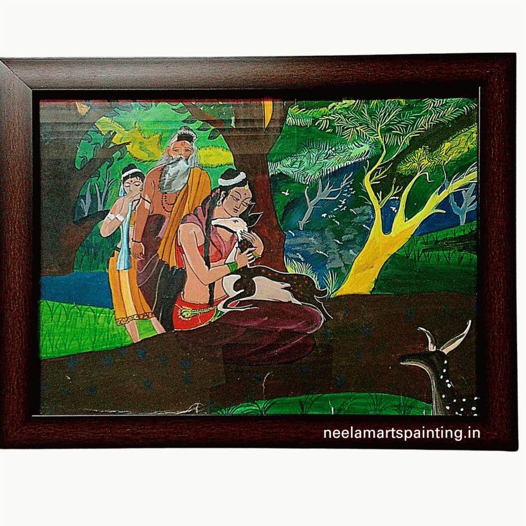 Shakuntala Painting