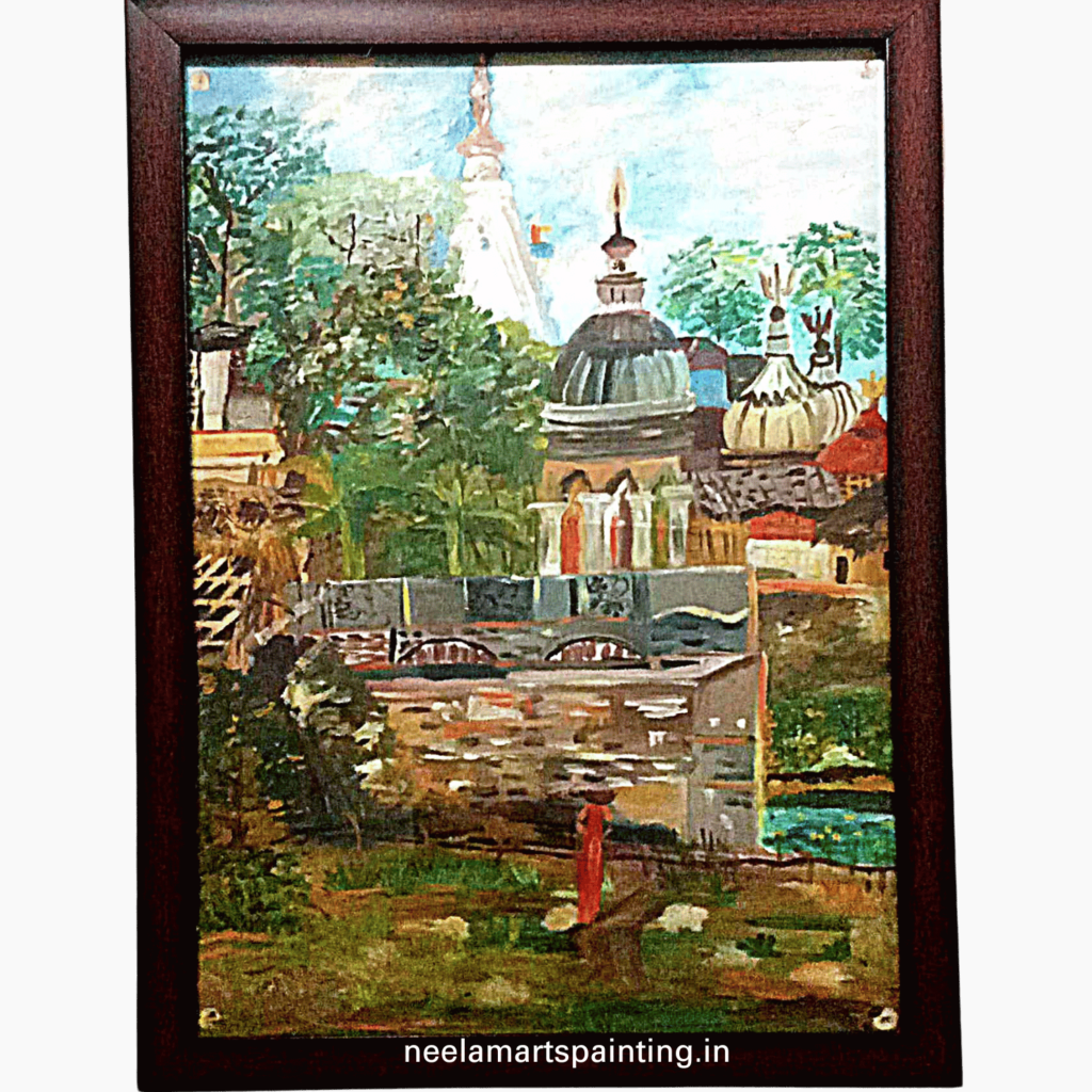 Handmade Customized Paintings -Temple Painting