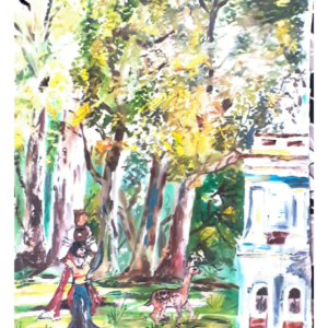 Scenery Old World Charm Oil Painting